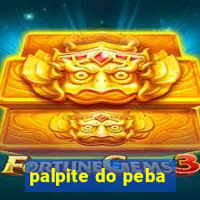 palpite do peba